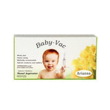 BebeVak Baby-Vac Nasal Aspirator for Newborns - Gentle Relief from Nasal Congestion, Easy to Use, Hygienic Design