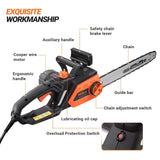 Tracklife 15 Amp Electric Corded Chainsaw