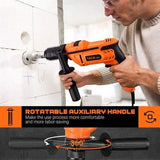 TACKLIFE 900W Corded Drill with 3000RPM Variable Speed PID05A