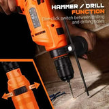 TACKLIFE 900W Corded Drill with 3000RPM Variable Speed PID05A