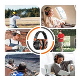 TACKLIFE Ear Muffs, SNR 34 dB Hearing Protection HNRE1