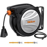 Tacklife Retractable Extension Cord, 65FT+4.5 Extension Cord Reel