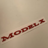 Letter Emblems for TESLA Tailgate | Multiple Colors | 3D ABS