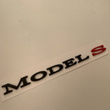 Letter Emblems for TESLA Tailgate | Multiple Colors | 3D ABS