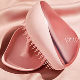 Tangle Teezer Compact Styler Pink Matte Chrome Hairbrush 1 Count