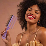 Tangle Teezer Wide Tooth Detangling Comb for Curly Hair