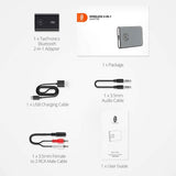 TaoTronics Bluetooth 5.0 Transmitter and Receiver