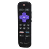 TCL 06RFZNWFARC64 RF Roku TV Remote Control - 06-RFZNWF-ARC64