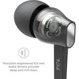 TCL MTRO100BT Wireless in-Ear Earbuds Noise Isolating Bluetooth Headphones (Refurbished)
