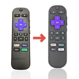 Anderic Substitute For TCL RCEL5 FOR ROKU with Voice TV Remote Control - RC-EL5, 21001-000011 [RCGZ1]