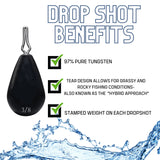 Reaction Tackle Tungsten Drop Shot Weights