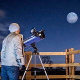 Telescope for Beginner 114mm Aperture 500mm AZ Mount Astronomical Reflector