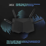 Tenda AC1200 Smart WiFi Router  (Refurbished)