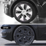 TESERY 18″ 19″ 20″ Wheel Covers for Tesla Model 3 / Model Y (4PCS)