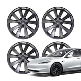TESERY 18″ 19″ Hubcaps for Model 3/Y (4PCS)