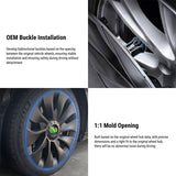 TESERY 18″ 19″ Hubcaps for Model 3/Y (4PCS)