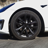 TESERY 18″ Wheel Caps S Plaid Style for Tesla Model 3 (4PCS)