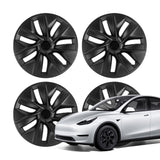 TESERY 19″ Gemini Dark Wheels Cover for Model Y (4PCS)