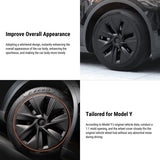 TESERY 19″ Gemini Dark Wheels Cover for Model Y (4PCS)