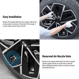 TESERY 19″ Trinan Wheel Covers for Model Y (4PCS)