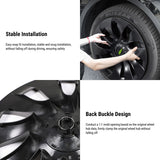 TESERY 19″ Wheel Covers for Model 3 (4PCS)