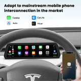 TESERY 9.6 Inch Instrument Cluster Dashboard Display for Model 3 / Y