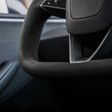 TESERY Alcantara Yoke Steering Wheel for Model 3 Highland & Model Y Juniper