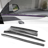 TESERY Dry Carbon Fiber Door Trim Cover for Tesla Model Y Juniper