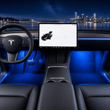 TESERY Footwell / Puddle / Glovebox / Frunk / Trunk LED Lights for Model 3/Y/S/X