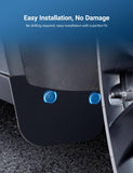TESERY Hidden Mud Flaps Splash Guards for Model 3 Highland / Model Y Juniper