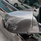 TESERY Mirror Caps for Model Y / 3 ( Sporty Style ) - Dry Carbon Fiber Exterior Mods