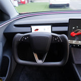 TESERY Model 3 Highland / Model Y Juniper Yoke Plaid Steering Wheel