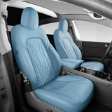 TESERY Nappa Leather Seat Covers for Model 3 Highland & Model Y Juniper