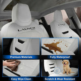 TESERY Nappa Leather Seat Covers for Tesla Model 3 & Model Y