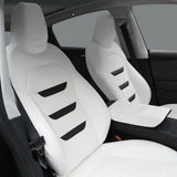 TESERY Nappa Leather Seat Covers for Tesla Model 3 & Model Y