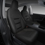TESERY Nappa Leather Seat Covers for Tesla Model 3 & Model Y