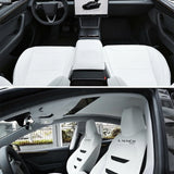 TESERY Nappa Leather Seat Covers for Tesla Model 3 & Model Y