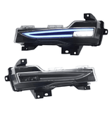 TESERY RGB Front Bumper Fog Light Upgrade for Model 3/Y