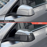 Carbon Fiber Mirror Covers for Model 3 / Y | 3 Finishes | 3M Adhesive