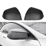 Carbon Fiber Mirror Covers for Model 3 / Y | 3 Finishes | 3M Adhesive