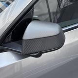 Carbon Fiber Mirror Covers for Model 3 / Y | 3 Finishes | 3M Adhesive