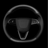 TESERY Sport Carbon Fiber Steering Wheel Replacement for Model 3 Highland & Model Y Juniper