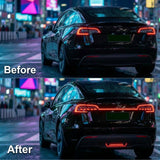 TESERY Starlink Full-Width Strip Taillight for Model 3/Y