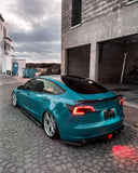TESERY Tesla Model 3 Carbon Fiber Rear Spoiler Ver.3