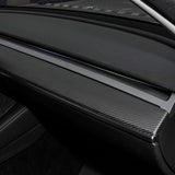 TESERY Tesla Model 3 / Y Dashboard Cover - Dry Carbon Fiber Interior Mods
