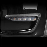 TESERY Tesla Model Y Fog Light Trim - Carbon Fiber Exterior Mods