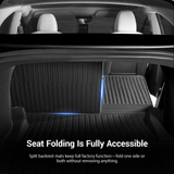 TESERY Trunk Mat With Backrest Mat for Model 3 Highland