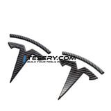 Tesla Logo "T" Emblem for Model 3 / Y (Set of 3)