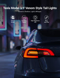 Model 3/Y Venom Style Tail Lights丨Stylish Upgrade | TESERY