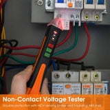 Test Pen Circuit Detector Tester Dual Range 12V/48V-1000V Breakpoint Finder